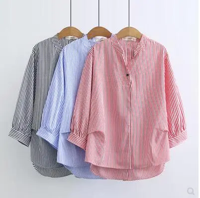 Женская одежда Blusa Feminina летние топы и блузки черного синего красного цвета в