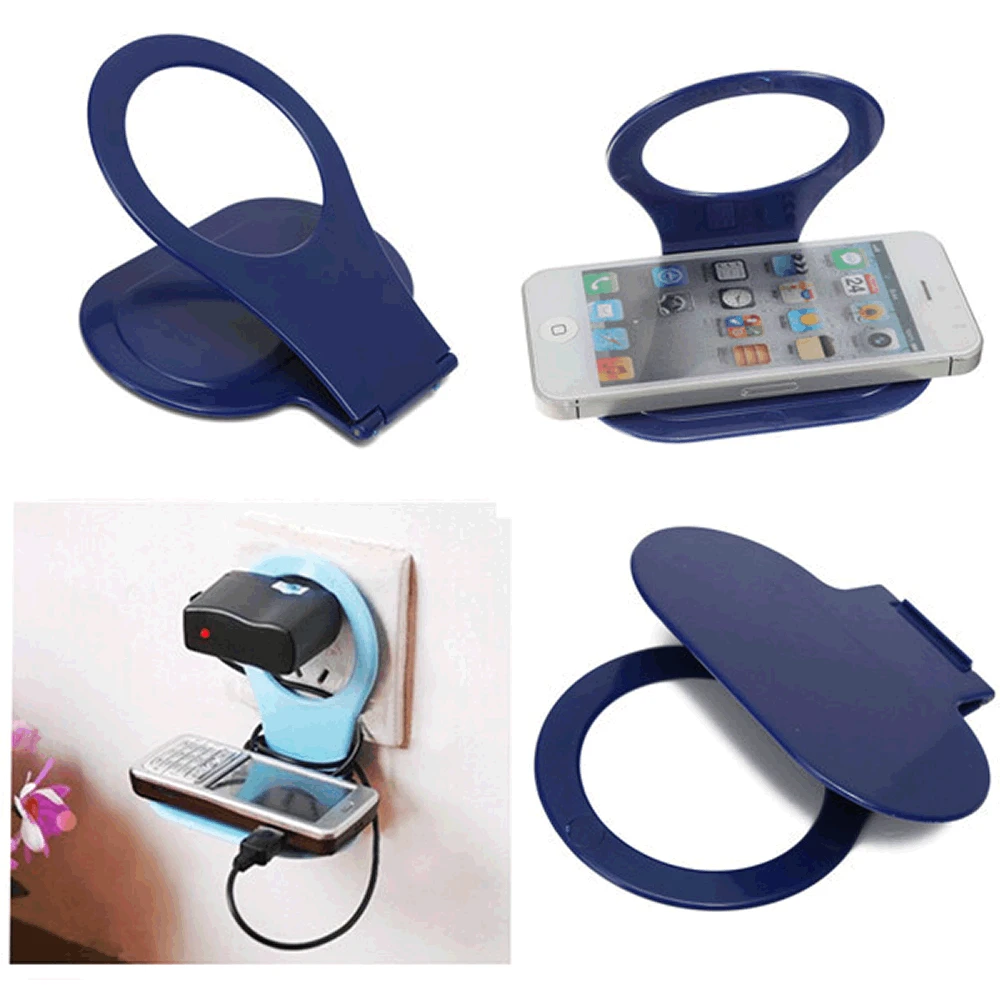 Convenient Mobile Foldable Designed Cell Phone Holder Wall