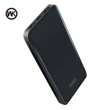 WK Mini power Bank 10000mAh power bank для Xiaomi power Bank Poverbank блок питания внешний аккумулятор для iPhone аксессуары