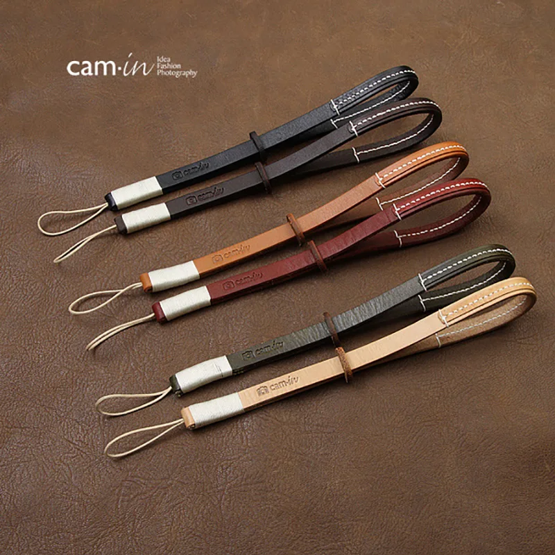 

Cam-in WS011 Vegetable tanned leather camera strap digital micro single wristband it is also a chic high-quality decorations
