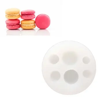 

3D Macaron Mould DIY Pendant Silicone Resin Mold Jewelry Making Baking Tools
