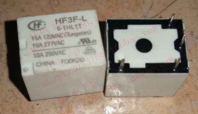 Реле HF3F-L 5-1HL1T T73-1A-5V-L1 одной катушки магнитного удержания 10А контакт | Обустройство