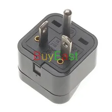 10 шт. североамериканских NEMA 6-20 P нам электрическая вилка адаптер Multi выход преобразование ЕС/Великобритания/ США/AU/Китай/Japan. Черный Цвет