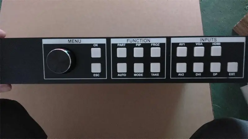 

2048 x 1152 Hot Spare function display will be stable Dvi/Vga/S-Video Output Lightall Fvp605 Led Display Video Processor
