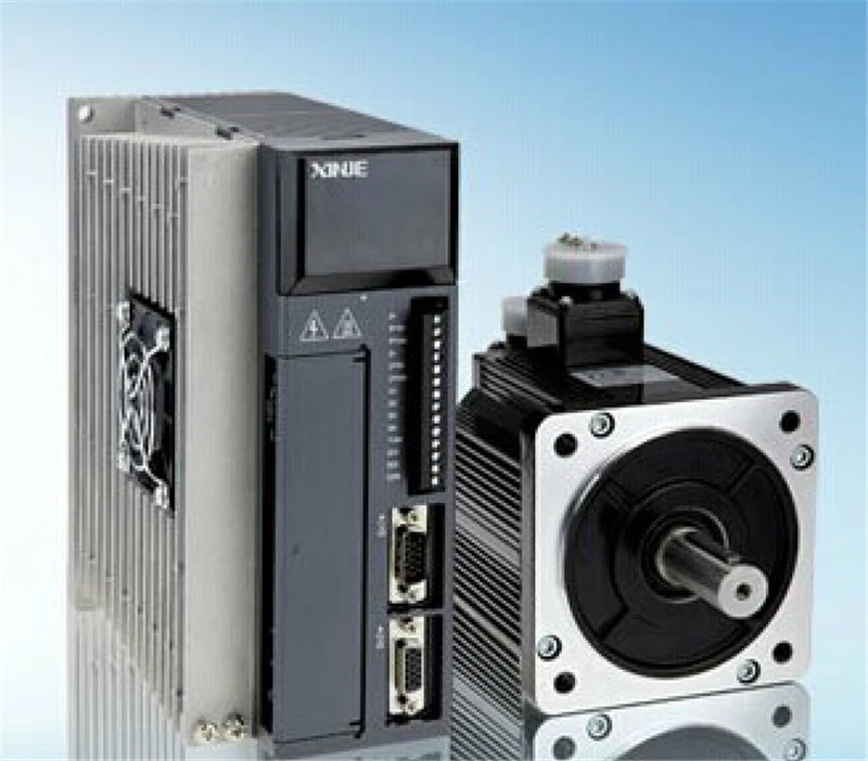 220V 0 75 kw 750W 2.39N. m 3000rpm AC Серводвигатель комплект с кабелем 3M MS 80STE M02430B 20P7 + DS2 AS XINJE|ac