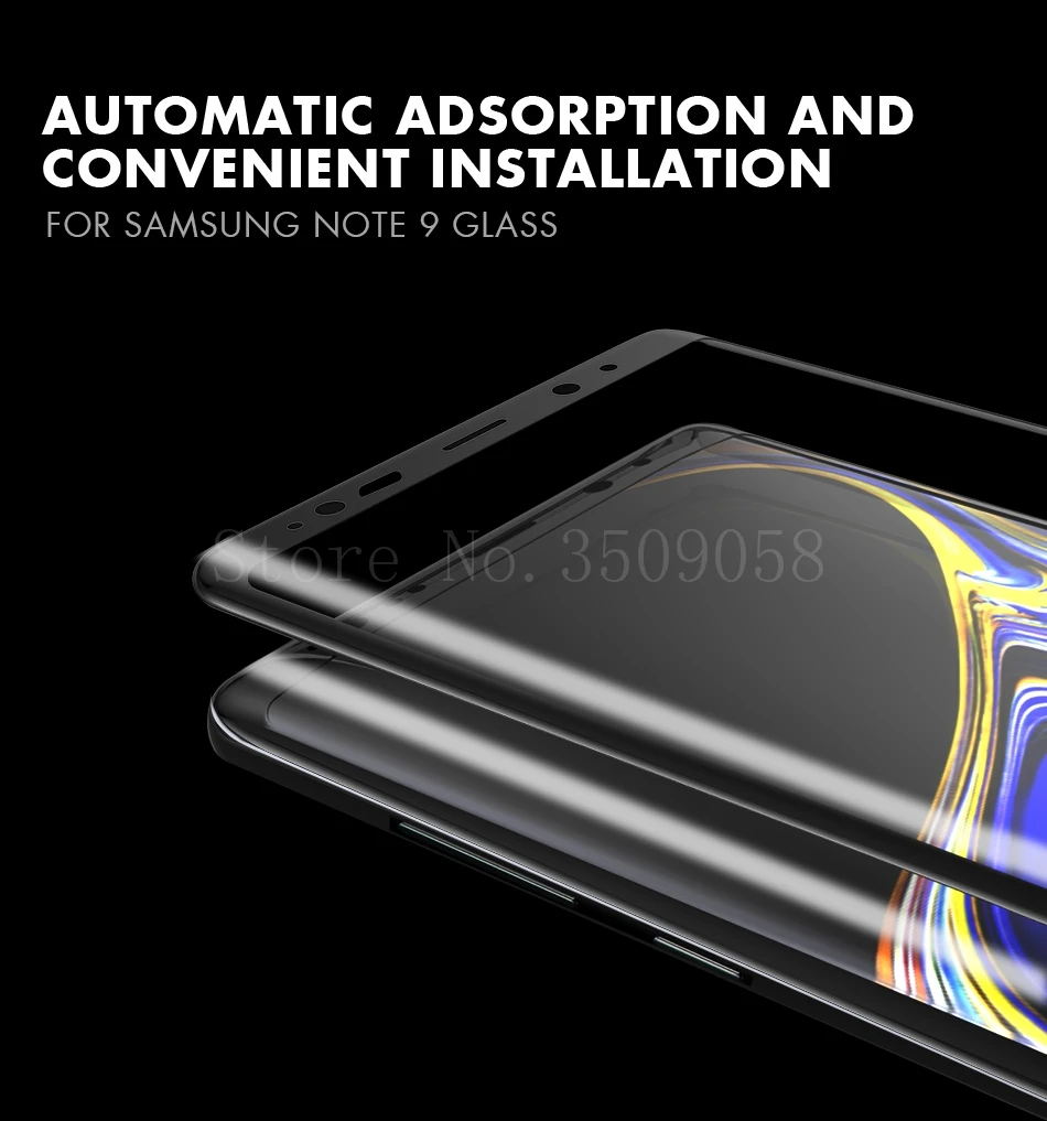 10D Защитное стекло для samsung Galaxy Note 9 N960 SM-N960F закаленное стекло на Sumsung Sansung Glaxy Note9 чехол Sklo 6,4''