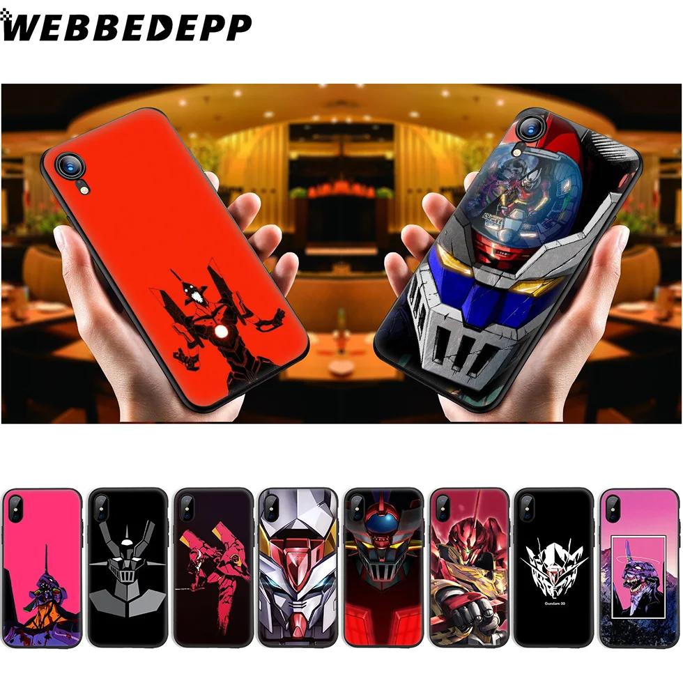WEBBEDEPP Gundem аниме Мягкий силиконовый чехол для iPhone 11 Pro Xr Xs Max X или 10 8 7 6 6S Plus 5 5S SE Case |