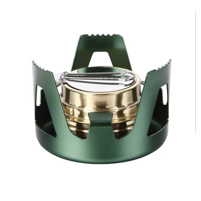 

Mini Portable Stove Furnace Outdoor Backpacking Hiking Alcohol Burners For Outdoor Tools New