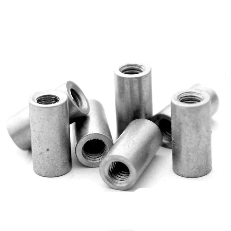 

M2.5 Cheese Metric thread Connecting pipe rivet 416J steel Knife screw tube Making knife Handle screw Cylindrical Nuts
