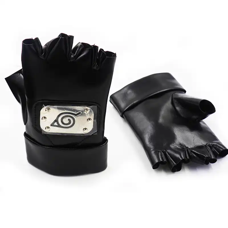Bleu Tissu CoolChange Gants de Naruto de Kakashi Hatake pour Costume Cosplay