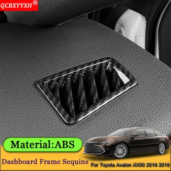 

Car Styling Car Dashboard Frame Air Conditioning Outlet Cover Sequins Stickers Car Accessories For Toyota Avalon XX50 2018 2019