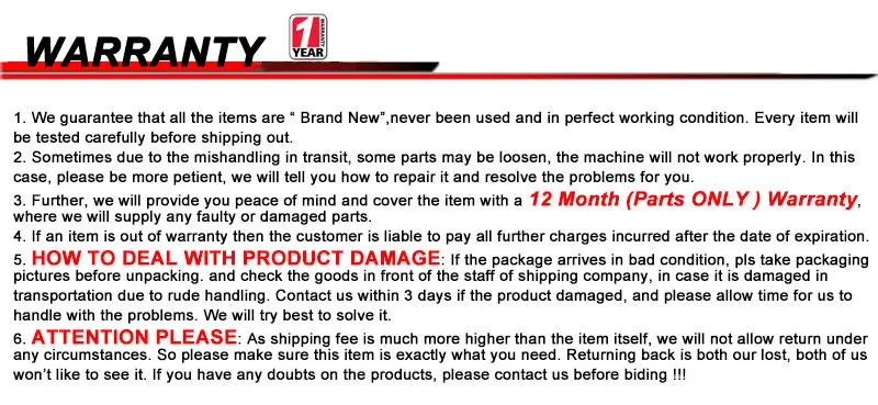 Warranty