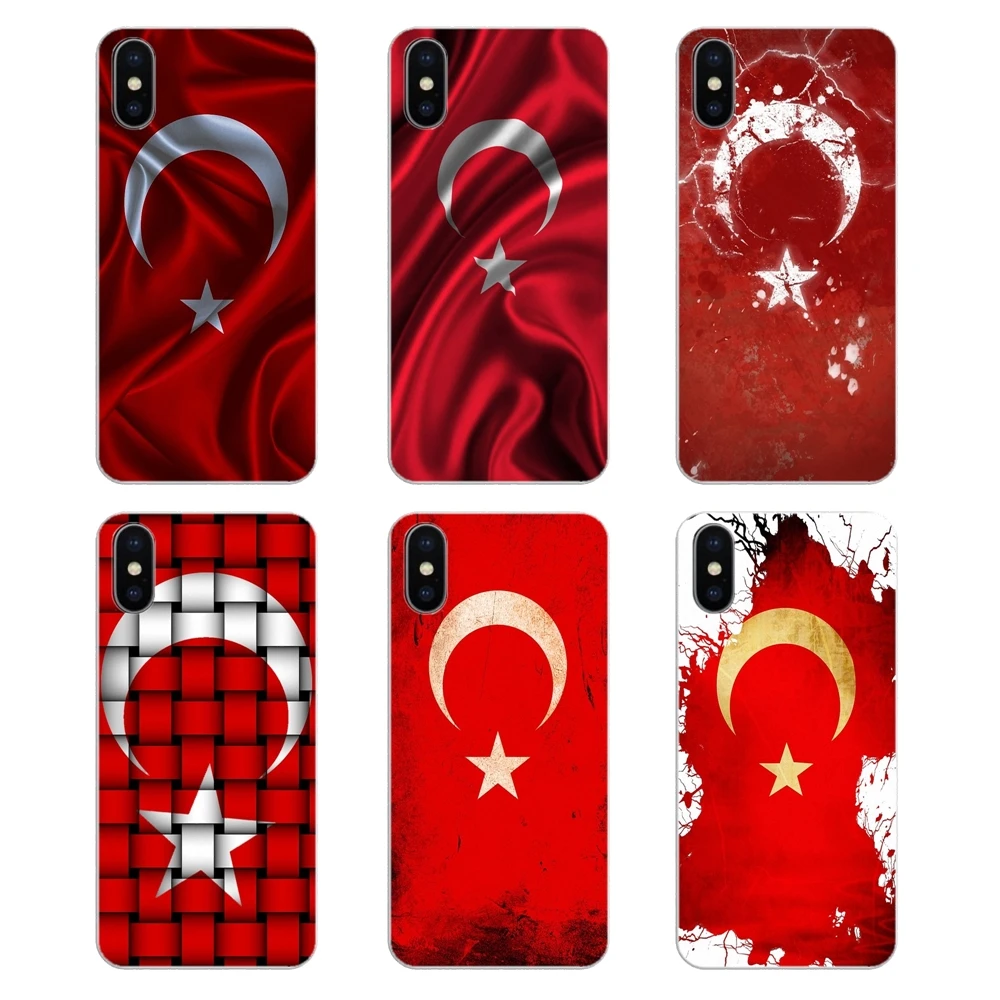 Silicone Shell Case Retro TR Republic of Turkey Flag Banner For Huawei P20 Lite Nova 2i 3i 3 GR3 Y6 Pro Y7 Y8 Y9 Prime 2018 2019 |