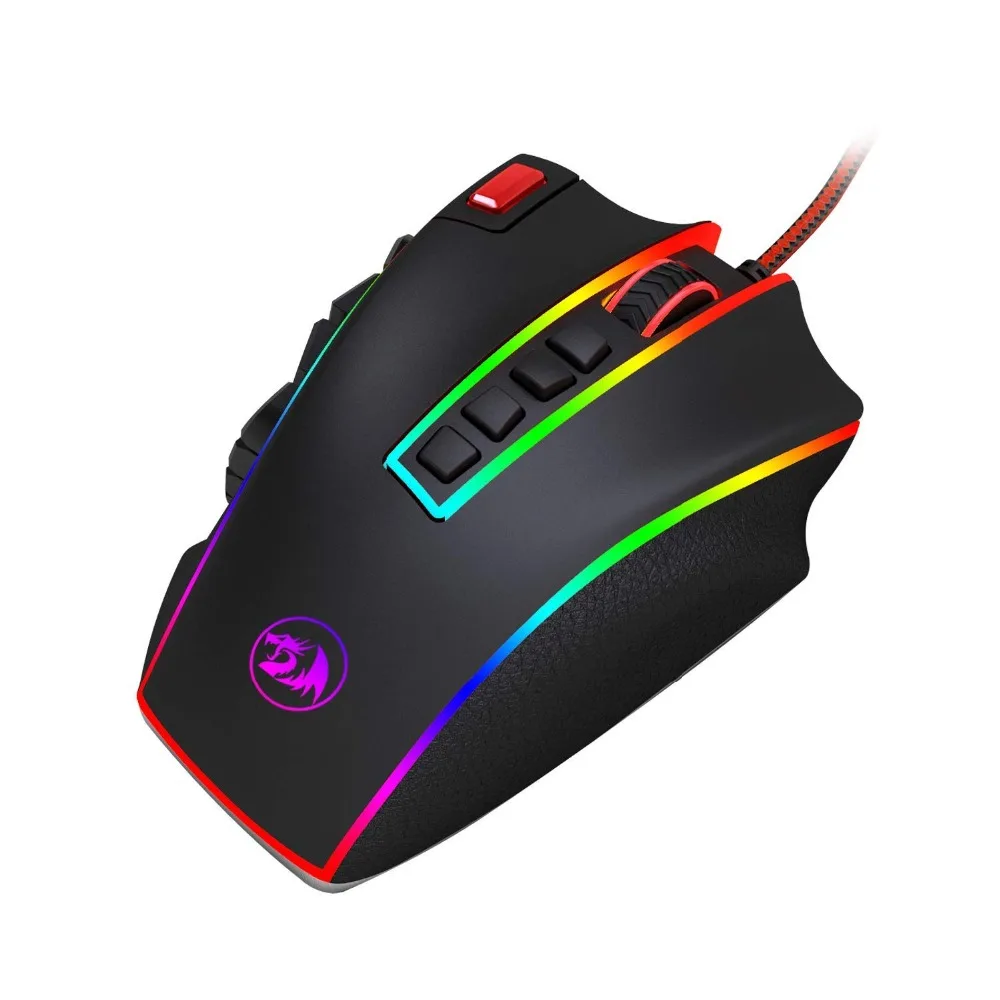 Redragon M990 LEGEND большая игровая мышь с боковыми кнопками высокоточная