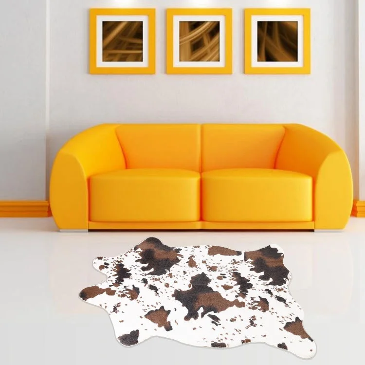 75*110cm fur carpets Natural latex bottom rugs and carpet Free Shipping