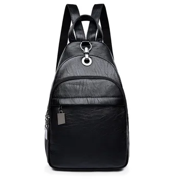 

New Chic Backpack Lightweight Spacious Casual Daypacks Soft PU Leather Mini Cute Bag For Women Female Girls Ladies Mochilas