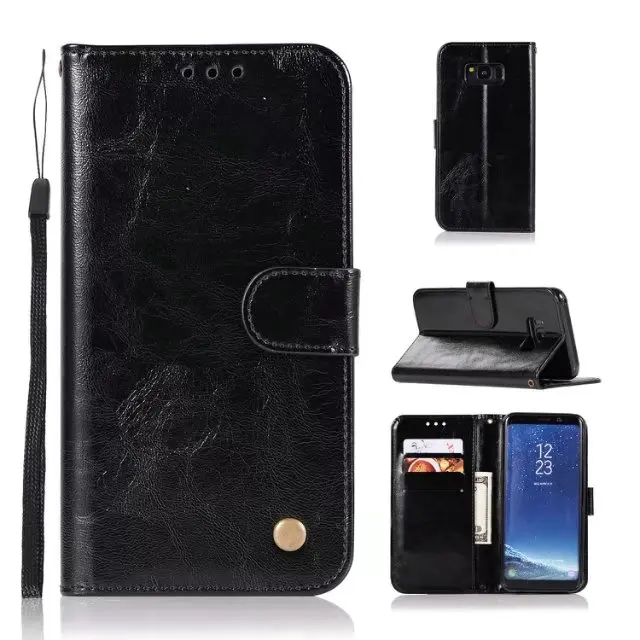 ORYKSZ 3D кожаный кошелек сумка чехлы для Sumsung Galaxy note8 чехол магнит флип