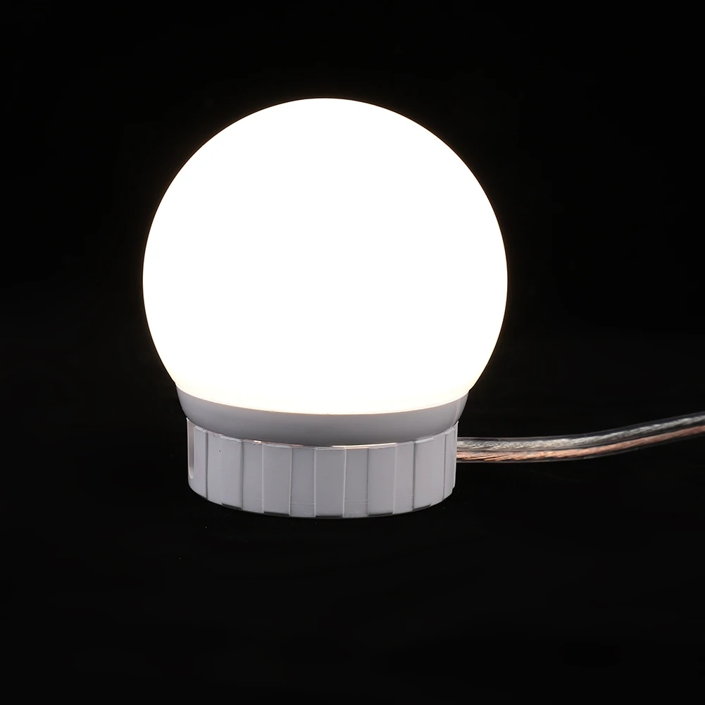 4 типа светодиодный светильник с зеркалом, USB сенсорный выключатель, зеркальная лампа, комплект линз, лампы для фар, косметическая лампочка, набор инструментов для макияжа