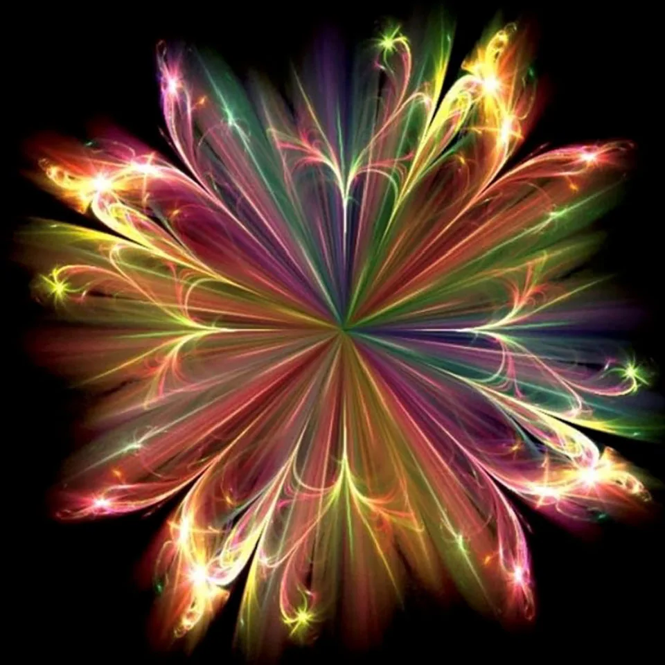 Günstige Neue Fantasie blume abstrakte kunst DIY Kristall voller bohrer platz 5D diamant malerei 3D kreuz stich kit mosaik runde strass