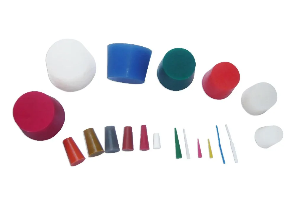 

Silicone Rubber Cone Tapered Stopper Plugs Powder Coating Paint (length unit: mm) (Color Random)