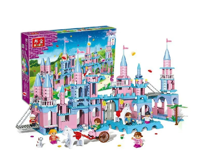 

BB Model Compatible with BB8363 960Pcs Castle Models Building Kits Blocks Toys Hobby Hobbies For Boys Girls
