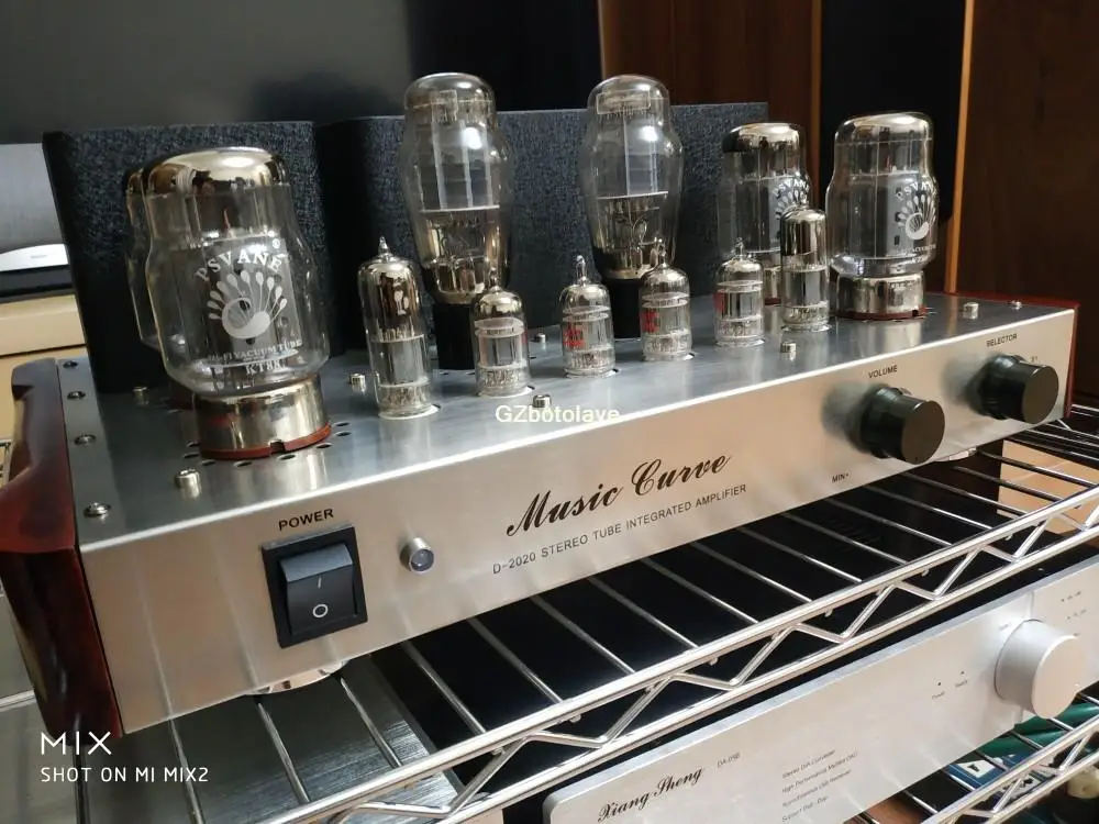 Hi-end HiFi KT100 KT88 Push Pull Tube Amplifier HIFI 12AT7 12AU7 tube amplifier Stereo Power Amplifier 35W*2