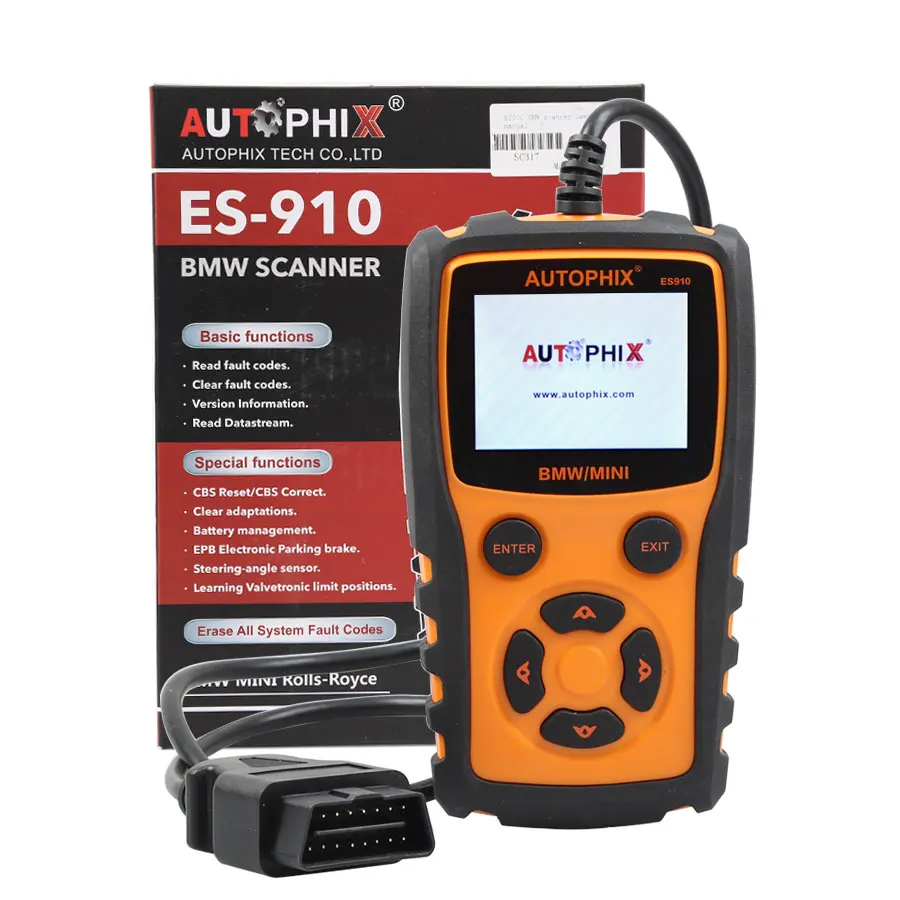 Autophix для Bmw Mini Rolls Royce автомобиля Obd2 диагностический сканер двигателя ABS подушка