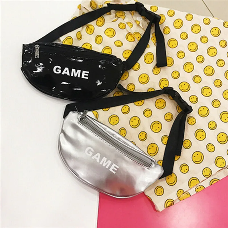Детская поясная сумка для маленьких девочек; модная однотонная сумка на груди; поясная сумка для маленьких мальчиков и девочек; поясная барсетка