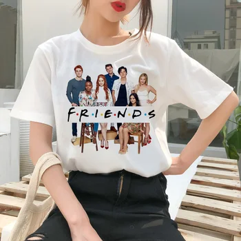 

Riverdale T Shirt Southside Women korean T-shirt Harajuku Top South Side Female Serpents Tshirt clothes Ullzang Snake Print Tees