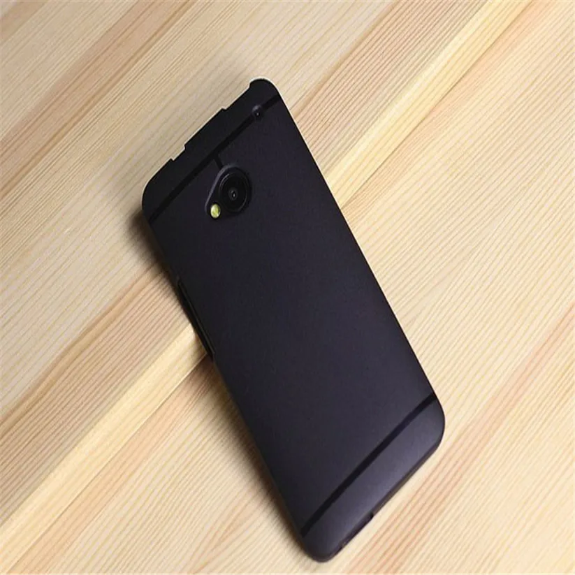 CARPRIE Ультратонкий матовый Мягкий чехол из ТПУ для HTC ONE M7 + Защита ЖК экрана td0118