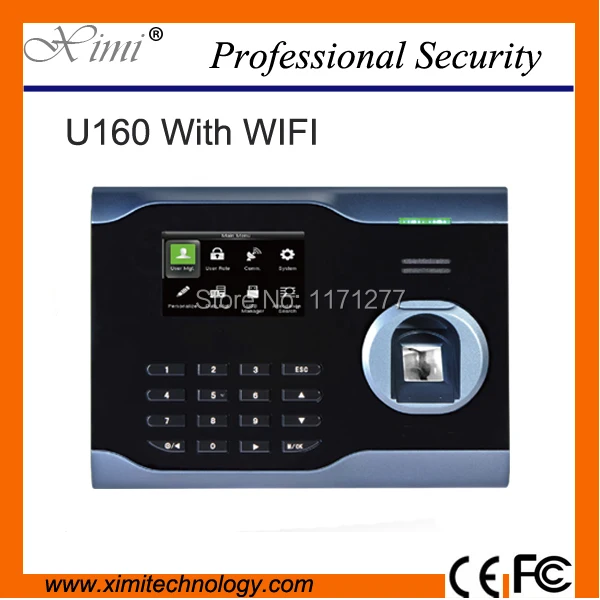 Fingerprint time attendance WIFI TCP/IP communication