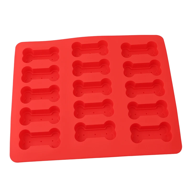 Ice Cubeสบู่คุกกี้ช็อกโกแลต3D Sweet Dog Paw Bone Shapeซิลิโคนเค้ก