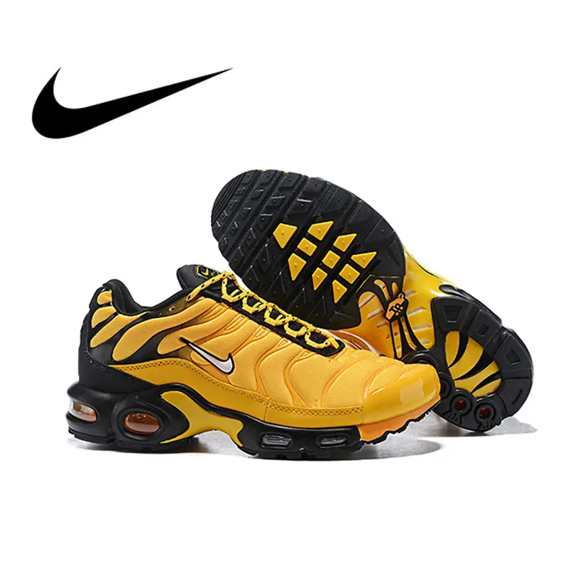 Nike Air Max Plus zapatos de correr originales para hombre al aire libre transpirables zapatillas de confort diseñador a prueba de golpes para correr Nike Air Max Plus zapatos de correr originales para hombre al aire libre transpirables zapatillas de confort diseñador a prueba de golpes para correr