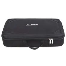 LEO Square EVA hard shell package 41CM sponge fish wheel accessories tool box fishing bag peche fishing the carp