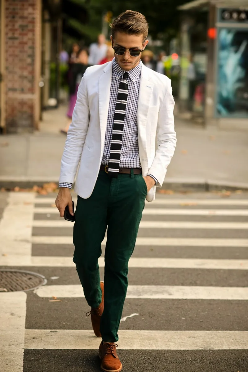 

Latest Coat Pant Designs White Linen Suits For Men Casual Custom Beach Summer Style Blazer Slim Fit 2 Pieces Jacket + Pants