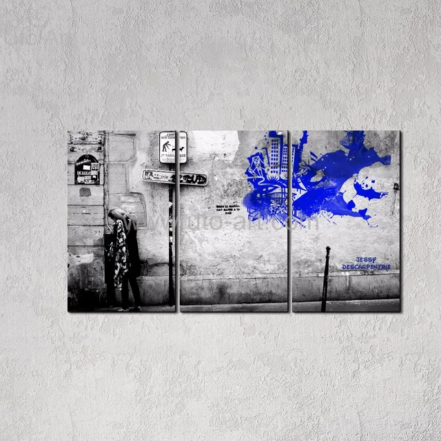 New Clical Home Decor Painting Wall Graffiti Banksy Canvas Art New Clical Home Decor Painting Wall Graffiti Banksy Canvas Art Prints Decorative Pictures Photo Printing For