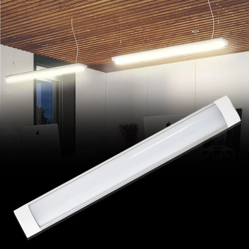 

Jijiawen 20W 60CM LED Batten Tube Light Cold White / Warm White 2835SMD LED dust-proof lamp,100-265V