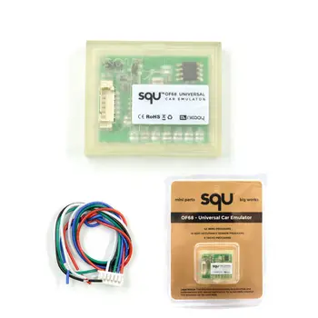 

10PCS/LOT New Arrival Car Styling SQU OF68 Universal car emulator support IMMO/Seat accupancy sensor/Tacho Programs Free Ship