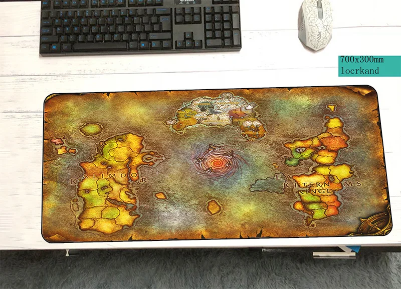 

Battle of Azeroth mouse pad 700x300x3mm mats Fashion Computer mouse mat gaming accessories 3d mousepad keyboard games pc gamer