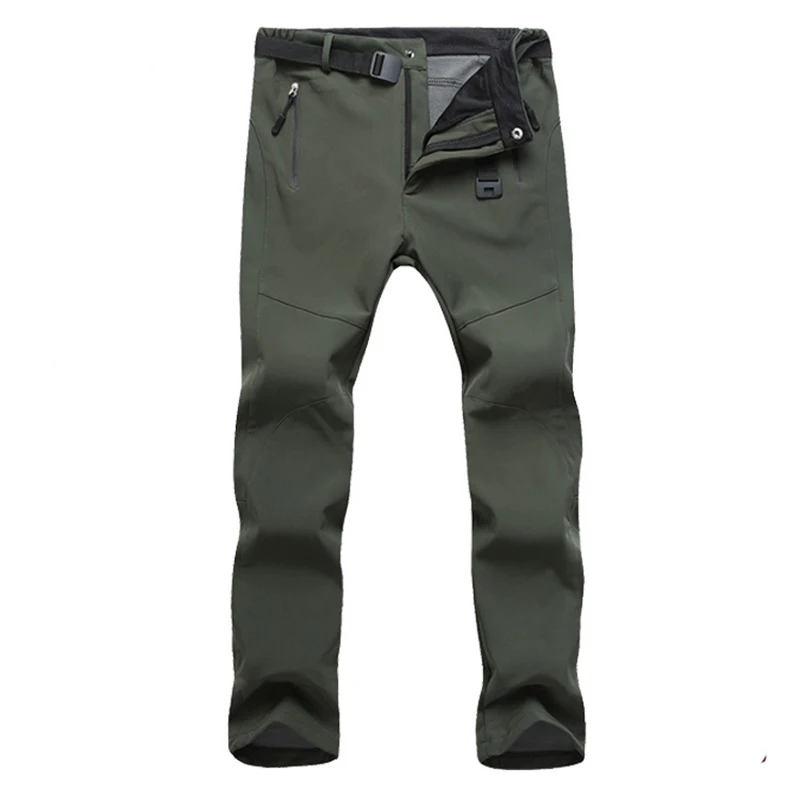 Shifuren invierno mujeres al aire libre Pantalones de senderismo polar cortaviento impermeable Softshell Pantalones mujer trekking camping Pantalones