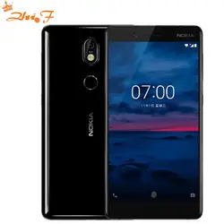 Оригинальный Nokia 7 2017 Новый Snapdragon 630 Восьмиядерный 64G 4G 5,2 ''16.0MP Android 7 3000 mAh google play Dual SIM мобильный телефон