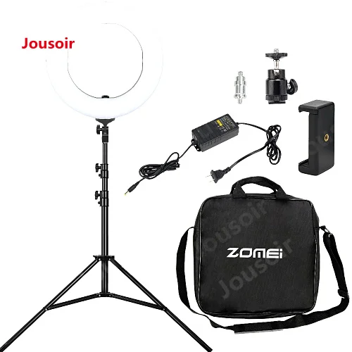

Camera Photo Studio Phone Video Lamp Led Photographic Ring Lighting 3200K-5500K For Making up studio Live Broadcast CD30