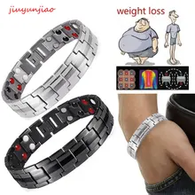 Магнитный оздоравливающий браслет Вес потери рука строка терапия для похудения магнитный браслет для похудения продукты магнитный браслет