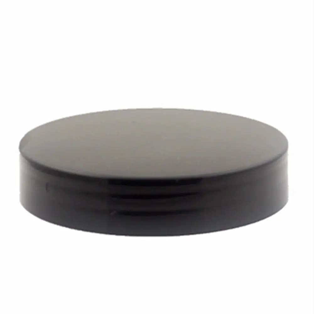 black plastic cap
