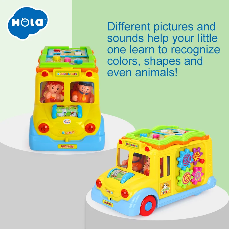 Dedric358 買取 はいはい 796 子供電動スクールバス音楽車含む 8 ゲーム 動物通話早期教 育玩具子供のギフトのため オンライン 価格