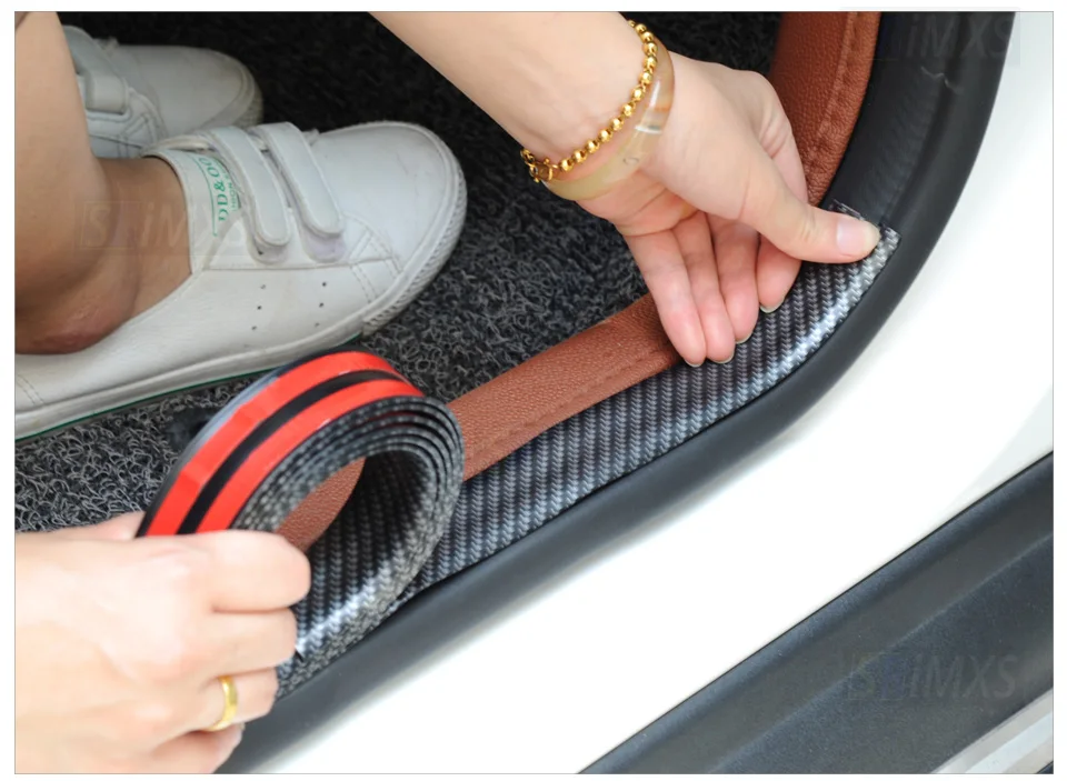 Car-Styling-Carbon-Fiber-Rubber-Door-Protector-Goods-For-KIA-Toyota-BMW-Audi-Ford-etc-Interior-Mouldings-Accessories-Car-styling_02