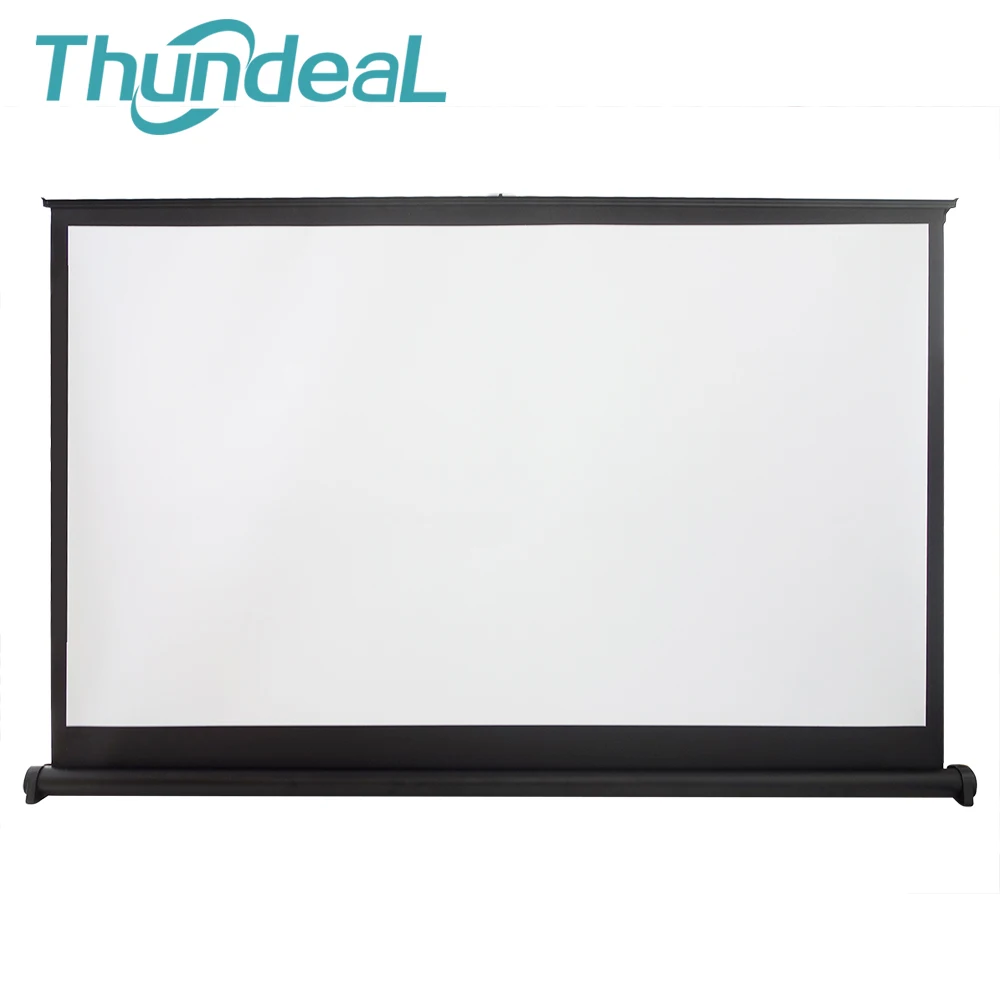 Для офиса Бизнес встречи обучение ThundeaL 50 дюймов 16:9 проектор экран портативный
