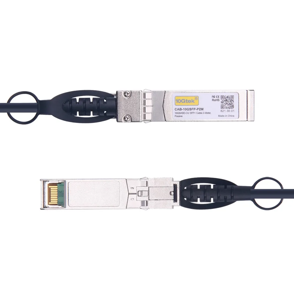 SFP-H10GB-CU2M 10G 2M SFP+ DAC кабель 10GBASE-CU пассивный прямой медный Twinax SFP кабель также для Ubiquiti Mikrotik и т. Д