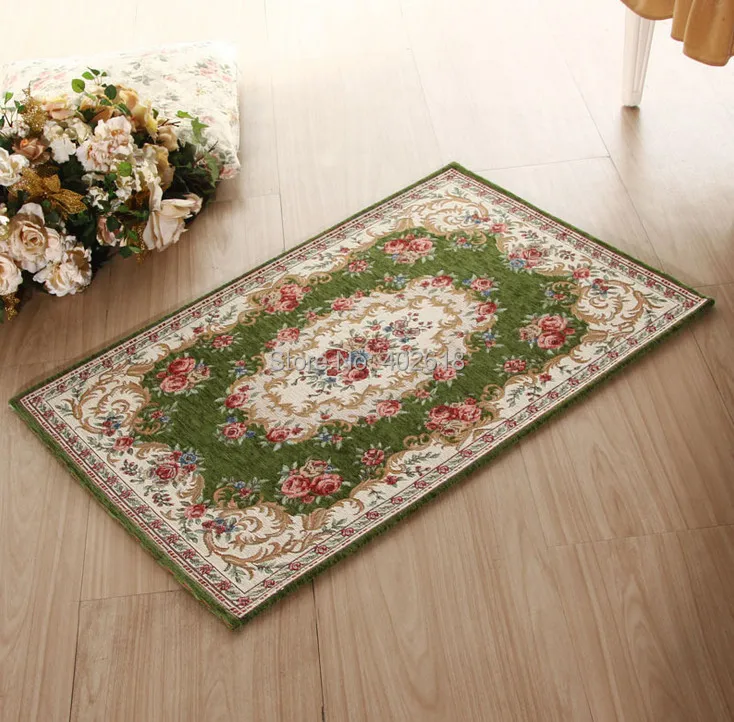 1pcs Lot Room Carpet Pastoral Style Rug Floor Mat Size 40x60 50x80cm European Style Anti Slip Wholesale Floor Piano Mat Floor Foam Play Matflooring Ash Aliexpress