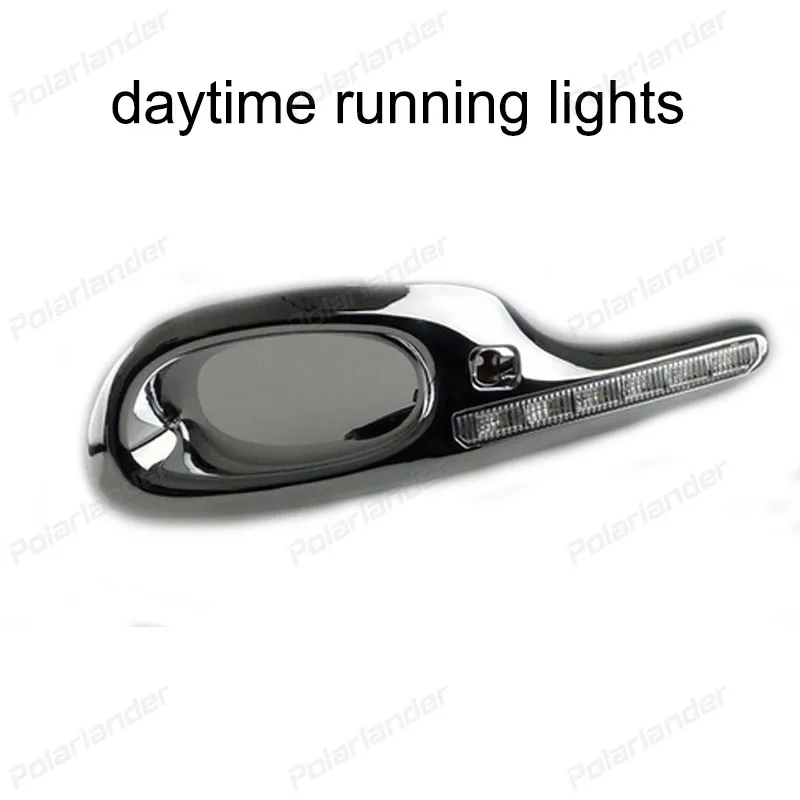 

BOOMBOOST Auto parts Led Daytime driving Running Light for H/onda F/it 2011-2013 DRL front fog lamp cover